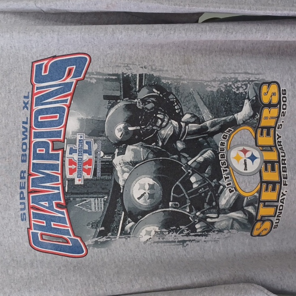 Pittsburgh Steelers super bowl championship XL 2006 tee shirt size men's…